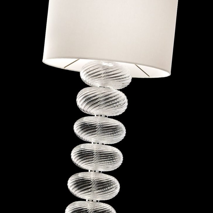 Modern Italian Handcrafted Murano Glass Floor Lamp