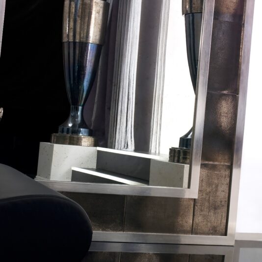 Exclusive Platinum Plated Italian Mirror