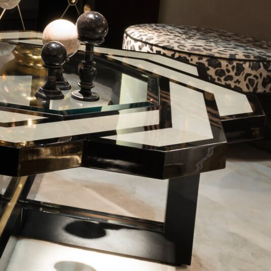 Neoclassical Guilloche Design Circular Coffee Table Neo Classical Guilloche Design Circular Coffee Table