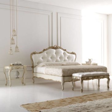 Opulent Carved Italian Bedside Table Opulent Carved Italian Bedside Table