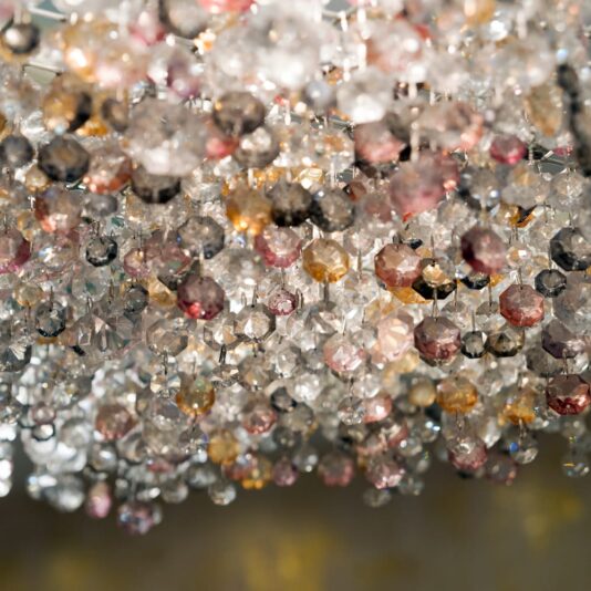 Opulent Multicolour Modern Square Chandelier Opulent Multicolour Modern Square Chandelier