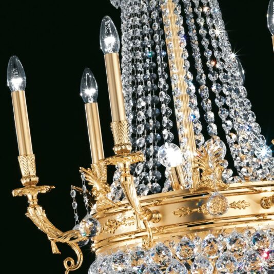 Statement Empire Style Swarovski Chandelier