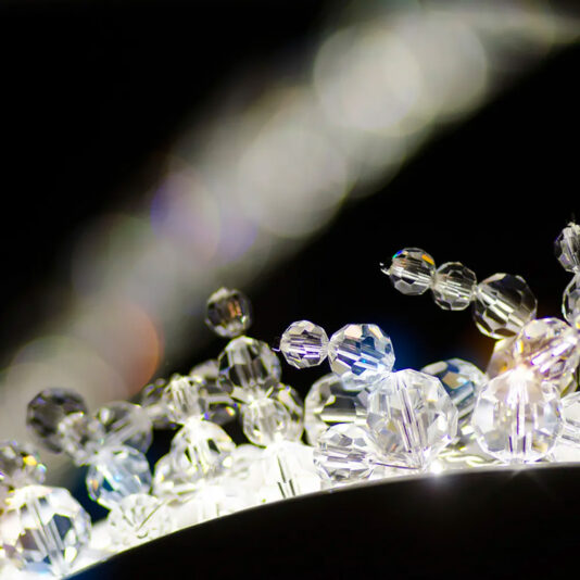 Unique Contemporary Swarovski Crystal Chandelier