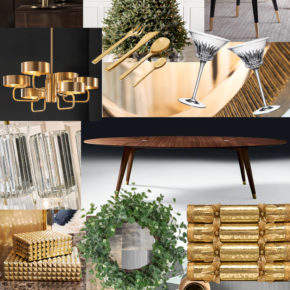 Christmas Dining, Bianca Hall, French for Pineapple moodboard