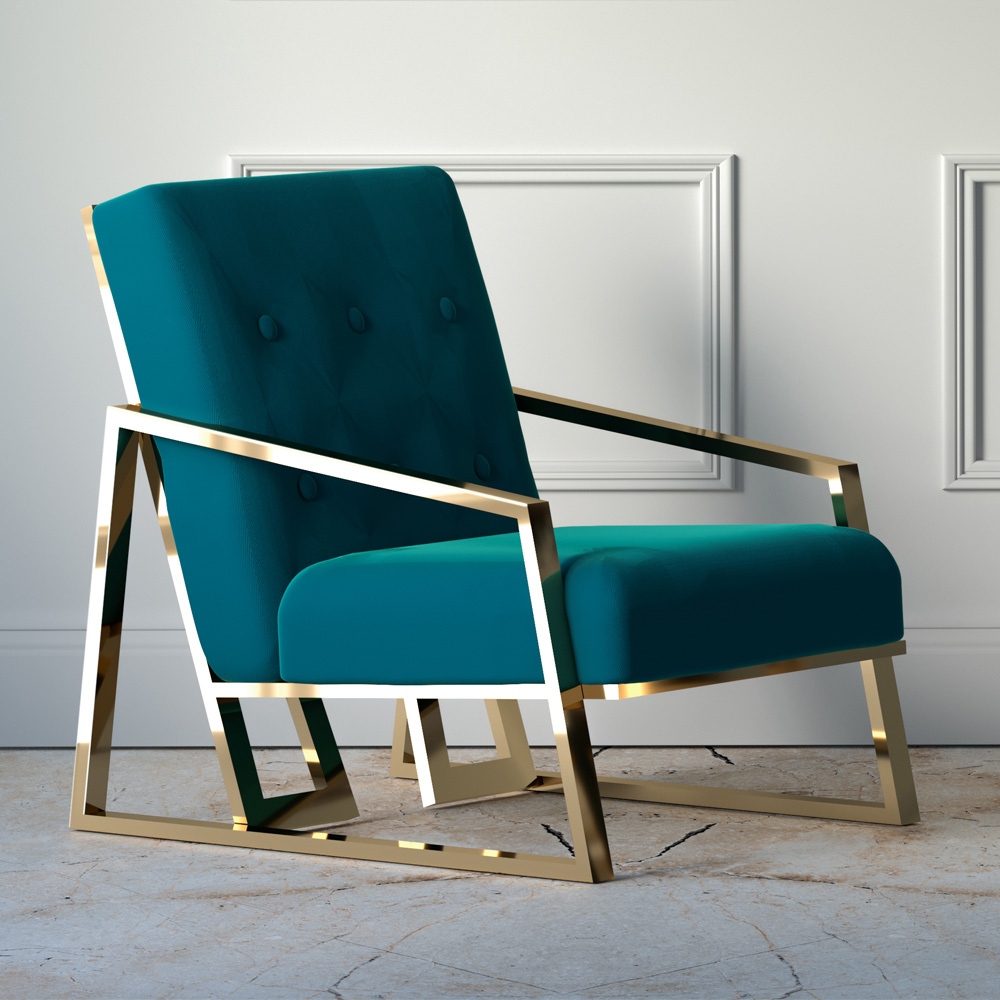 Luxury Designer Contemporary Armchair