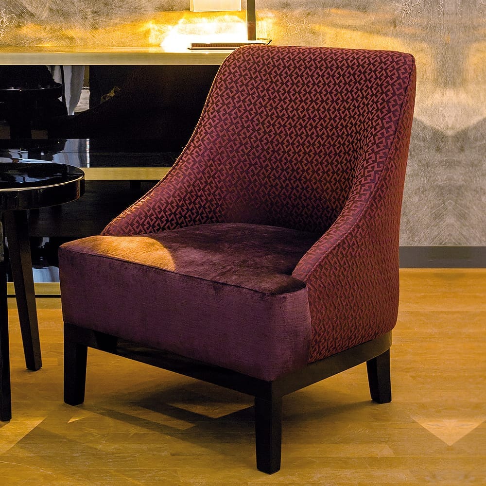 interiors design trends 2020, oxblood armchair