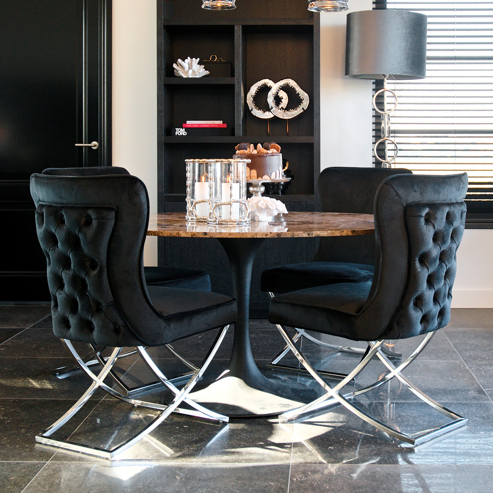 Velvet Modern Dining Chair