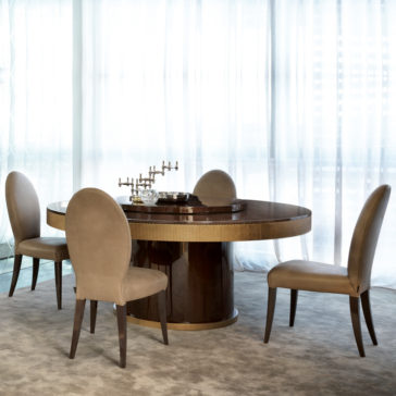 Modern Italian Textured Suede Dining Chair Modern Italian Textured Suede Dining Chair