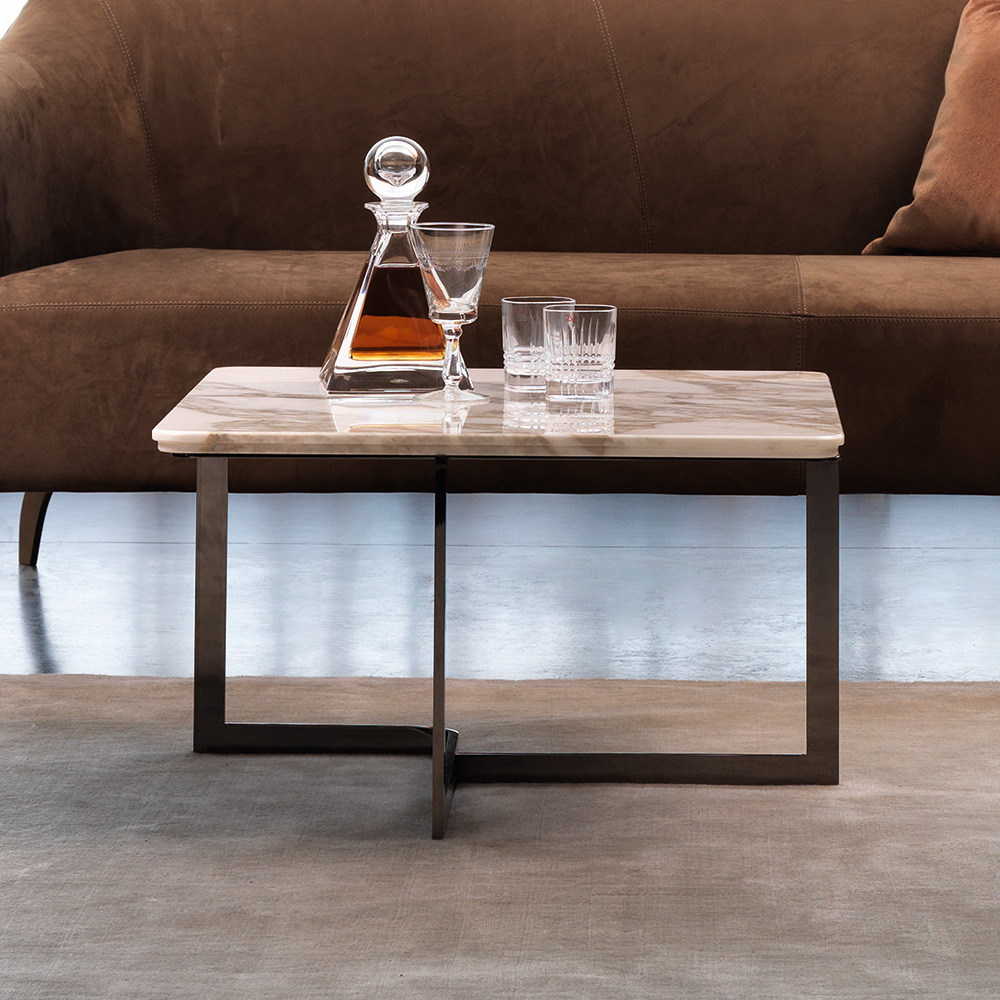 Modern Designer Marble Italian Coffee Table Nest