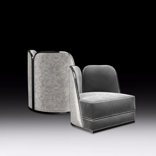 Art Deco Inspired Luxury Designer Armchair