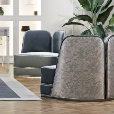 Art Deco Inspired Luxury Designer Armchair Art Deco Inspired Luxury Designer Armchair