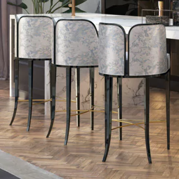 Art Deco Inspired Luxury Bar Stool Art Deco Inspired Luxury Bar Stool