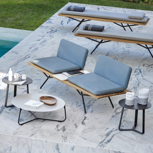 Contemporary Outdoor Designer Double Sofa Contemporary Outdoor Designer Double Sofa