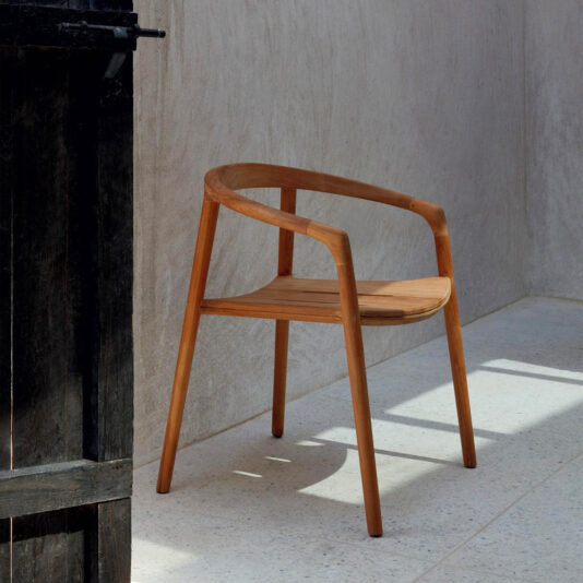 Designer Italian Teak Garden Dining Table Set