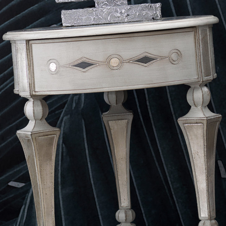 Luxury Designer Italian Bedside Cabinet With Drawer
