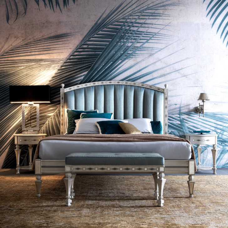 Luxury Designer Italian Bedside Cabinet With Drawer