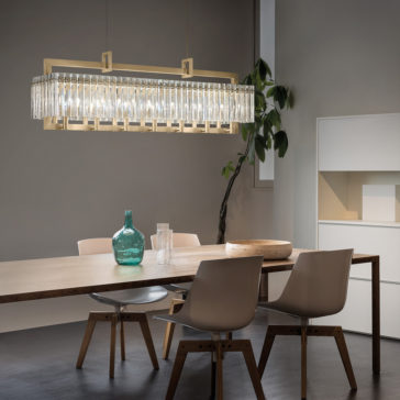 Modern Rock Crystal Inspired Chandelier Modern Rock Crystal Inspired Chandelier
