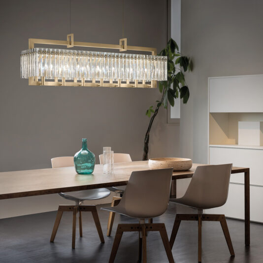 Modern Rock Crystal Inspired Chandelier Modern Rock Crystal Inspired Chandelier