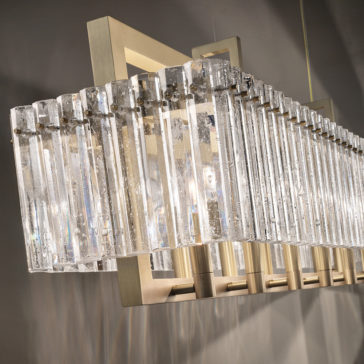 Modern Rock Crystal Inspired Chandelier Modern Rock Crystal Inspired Chandelier