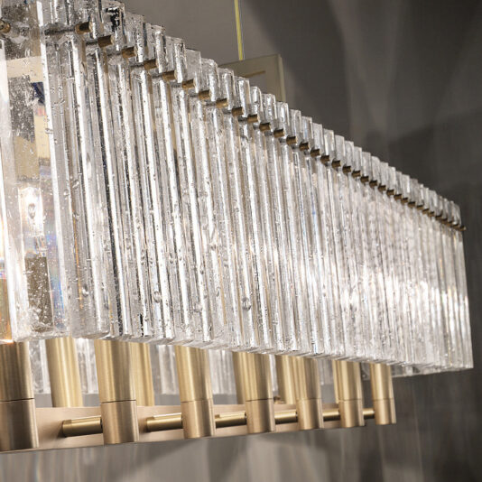 Modern Rock Crystal Inspired Chandelier Modern Rock Crystal Inspired Chandelier