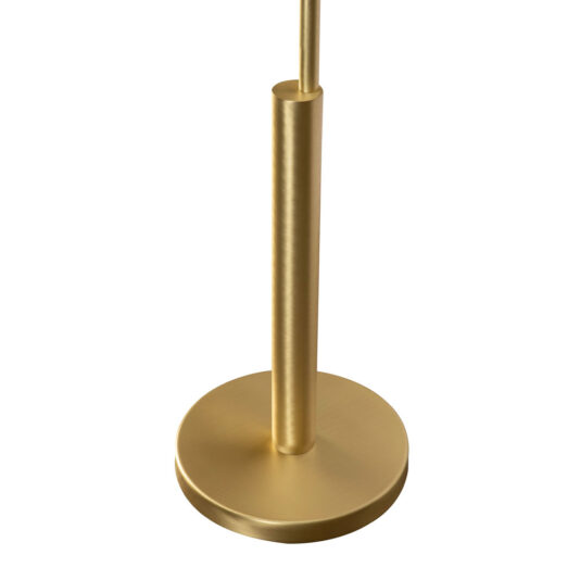 Contemporary Designer Brass And White Marble Floor Lamp Contemporary Designer Brass And White Marble Floor Lamp