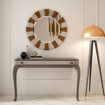 Contemporary Round Italian Designer Wall Mirror Contemporary Round Italian Designer Wall Mirror