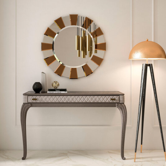 Italian Designer Quilted Wall Fixing Console Table With Drawer Italian Designer Quilted Wall Fixing Console Table With Drawer