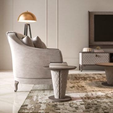 Luxury Designer Italian Curved Armchair Luxury Designer Italian Curved Armchair