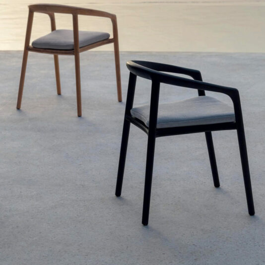 Outdoor Garden Modern Teak Designer Dining Chair