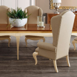 Contemporary Designer Large Dining Table Set