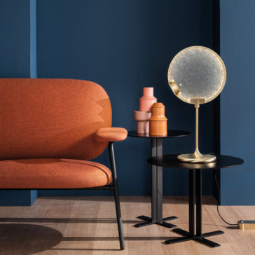 Modern Round Coloured Glass Diffuser Table Lamp Modern Round Coloured Glass Diffuser Table Lamp