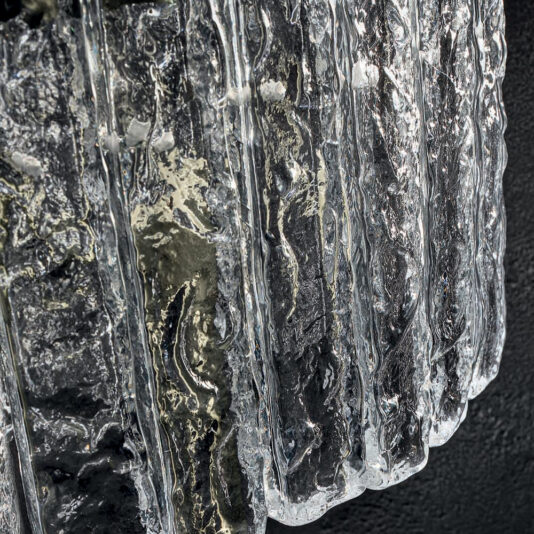 Rock Crystal Inspired Contemporary Pendant Light