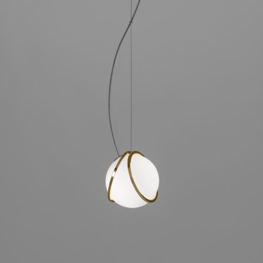 Italian Designer Glass Single Pendant Light