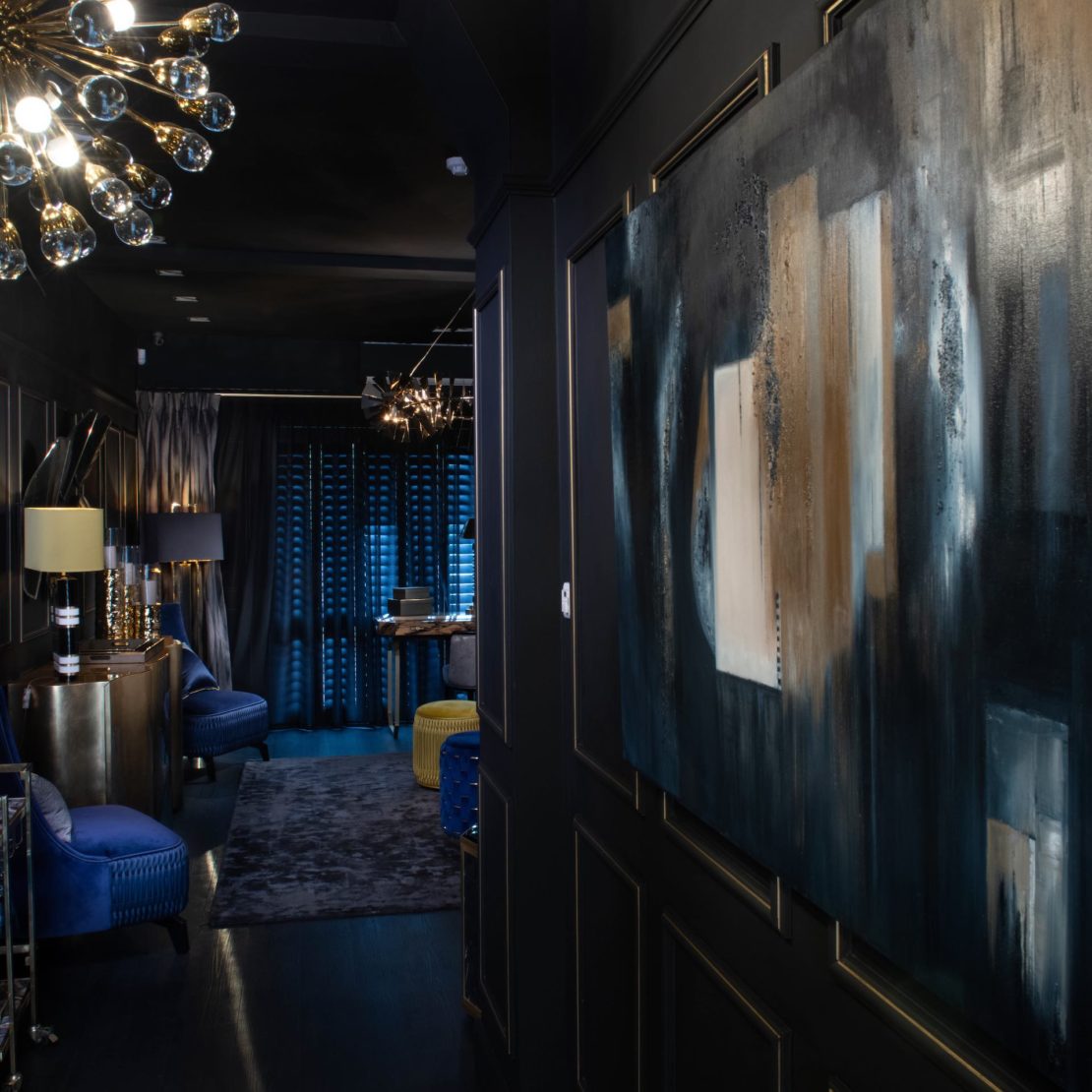 Original Abstract Painting By Local Artist