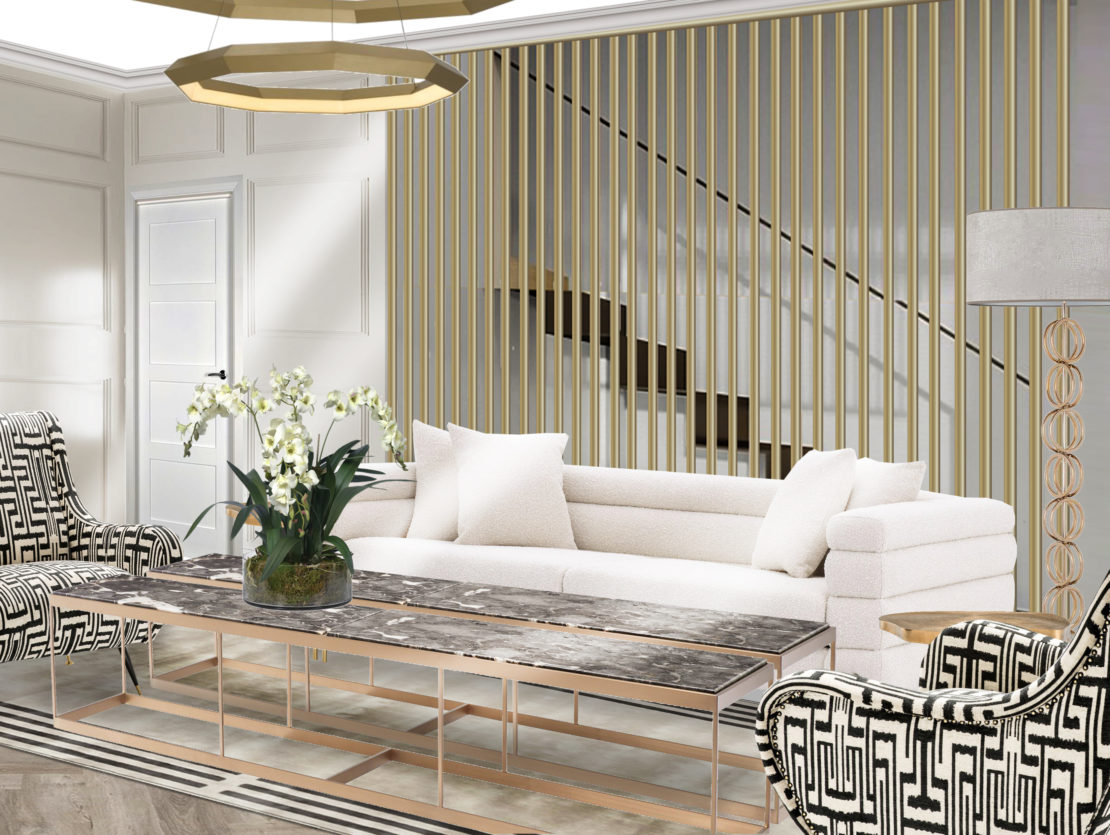 Windsor Home Interior Design. Part II - Living Room