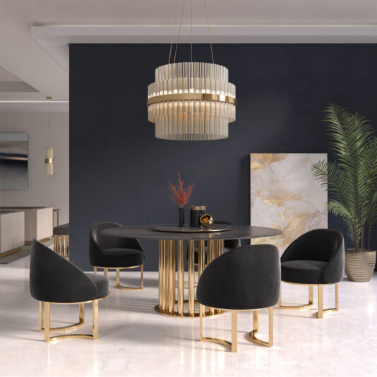 Contemporary Designer Tiered Chandelier Contemporary Designer Tiered Chandelier