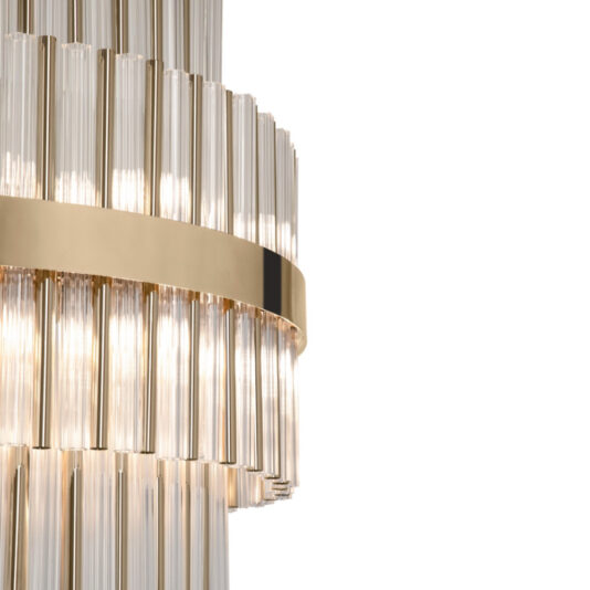 Contemporary Designer Tiered Chandelier Contemporary Designer Tiered Chandelier