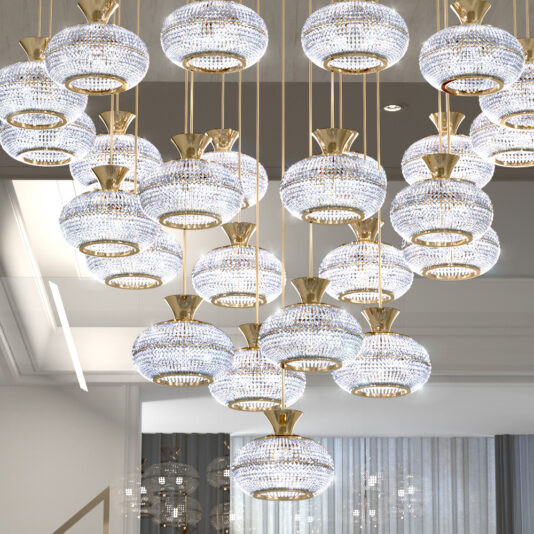 Large Crystal Pendant Style Chandelier Large Swarovski Crystal Pendant Style Chandelier