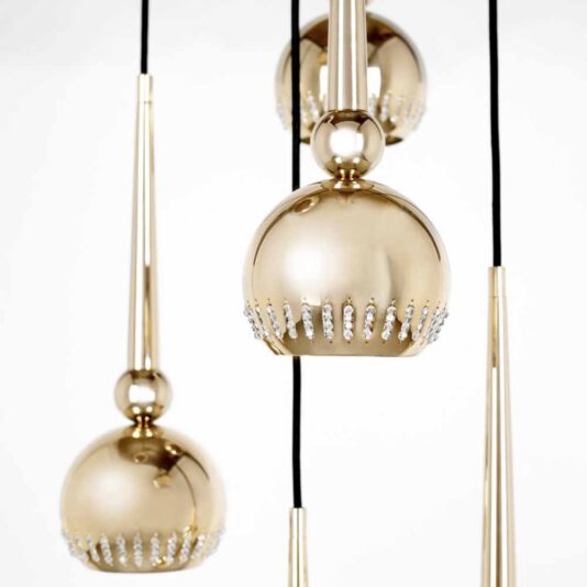 Crystal 6 Light Pendant Style Chandelier Swarovski Crystal 6 Light Pendant Style Chandelier