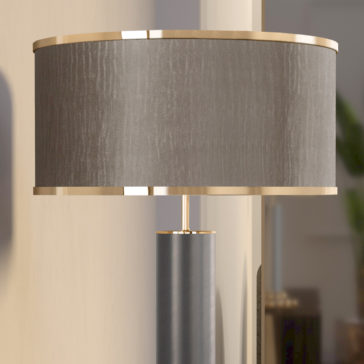 Luxury Gold Plated Pearls Table Lamp