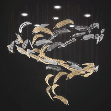Exclusive Floating Feather Chandelier Exclusive Floating Feather Chandelier
