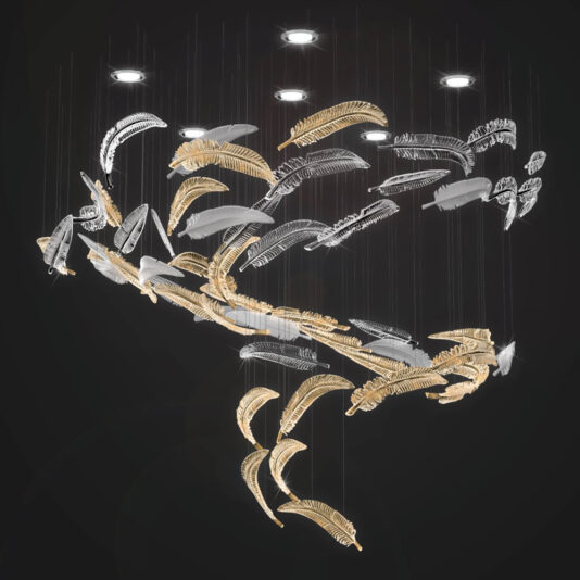 Exclusive Floating Feather Chandelier Exclusive Floating Feather Chandelier