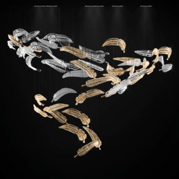 Exclusive Floating Feather Chandelier Exclusive Floating Feather Chandelier