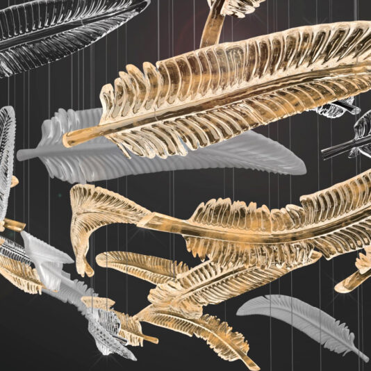 Exclusive Floating Feather Chandelier Exclusive Floating Feather Chandelier