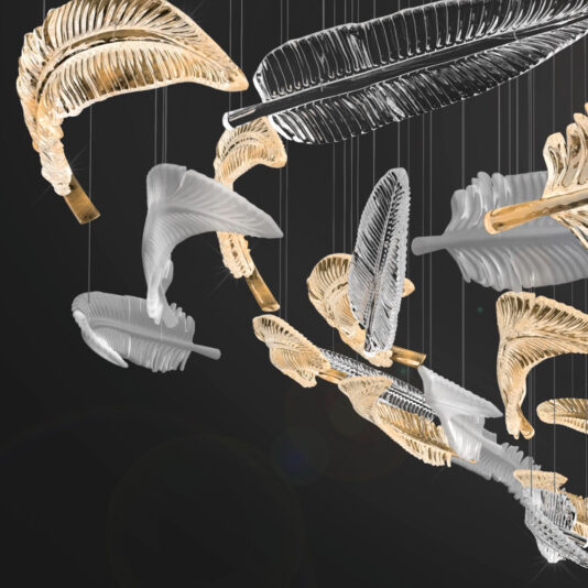 Exclusive Floating Feather Chandelier Exclusive Floating Feather Chandelier