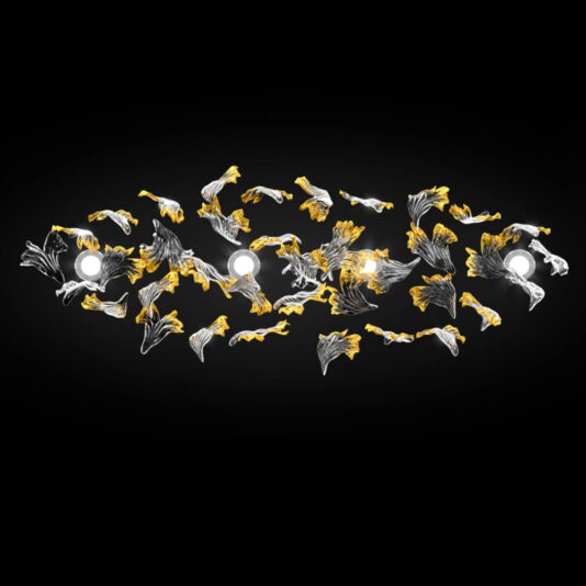 Exclusive Floating Ginkgo Leaf Chandelier Exclusive Floating Ginkgo Leaf Chandelier