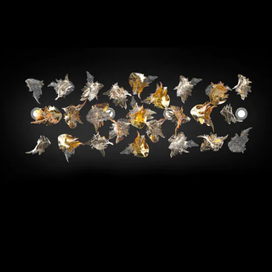 Exclusive Floating Leaf Chandelier Exclusive Floating Leaf Chandelier