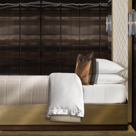Gold Finish Four Poster Bed Gold Finish Four Poster Bed
