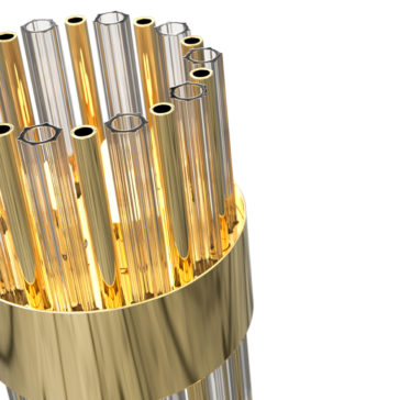Modern Crystal Table Lamp Modern Gold Plated Crystal Table Lamp