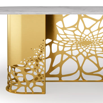 Exclusive Marble Oval Dining Table Exclusive Marble Oval Dining Table